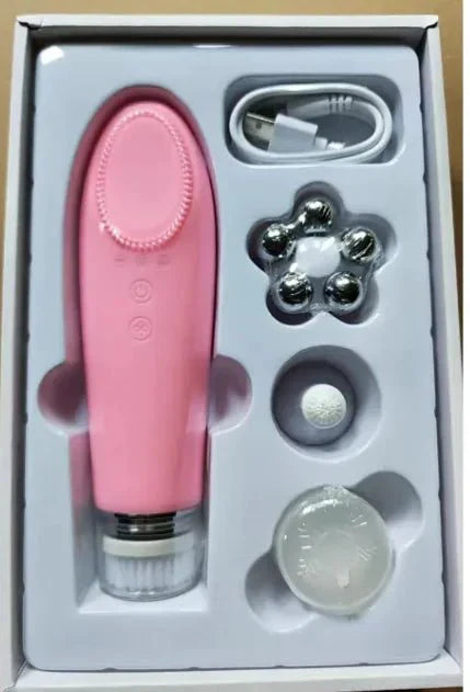 Limpiador facial Warm Sensation: limpieza profunda de poros y cuidado de la piel similar a un spa